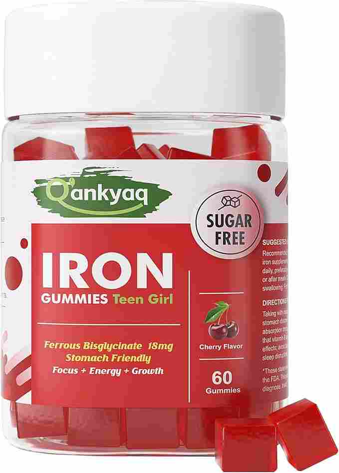 Iron Gummies for Teen Girls by q'ankyaq