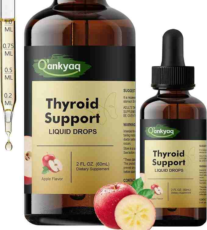 Thyroid Support Drops for Women by q'ankyaq — packaging detail