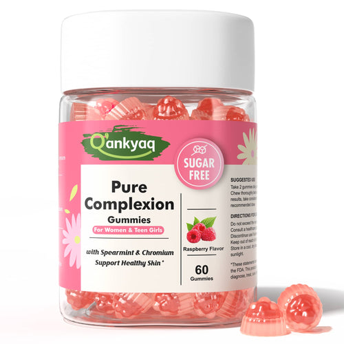 Spearmint Gummies for Women & Teen Girls by q'ankyaq — packaging detail