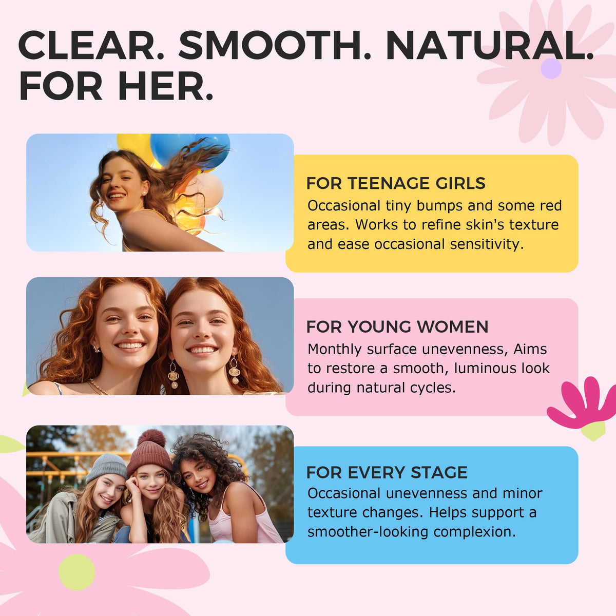 Spearmint Gummies for Women & Teen Girls — packaging detail