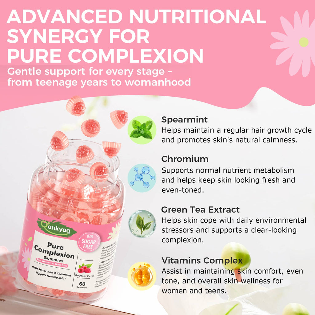 Spearmint Gummies for Women & Teen Girls — packaging detail (4)